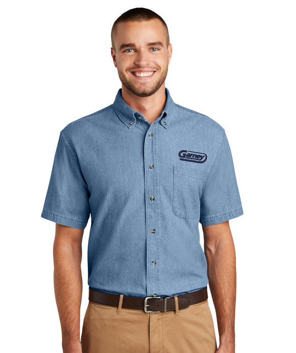 Port & Company® Short Sleeve Value Denim Shirt