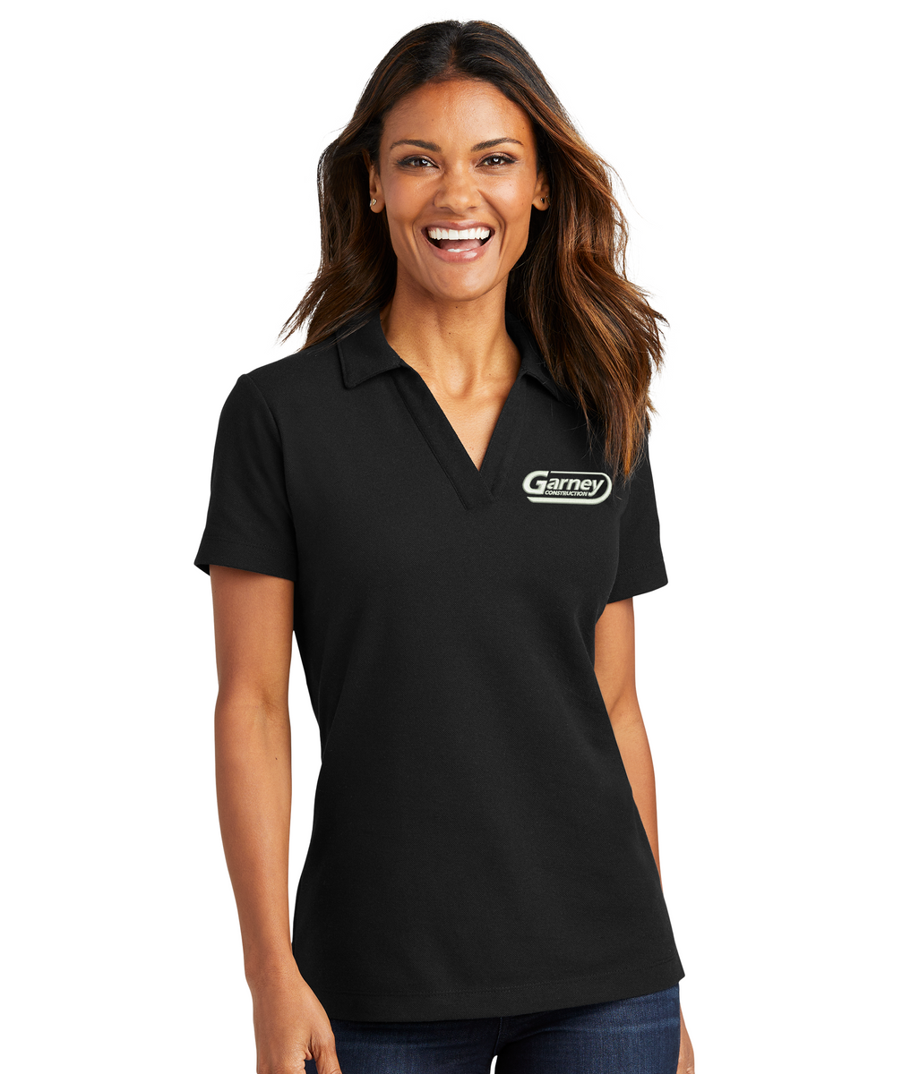 Port Authority® Ladies C-FREE ™ Cotton Blend Pique Polo – Shop Garney