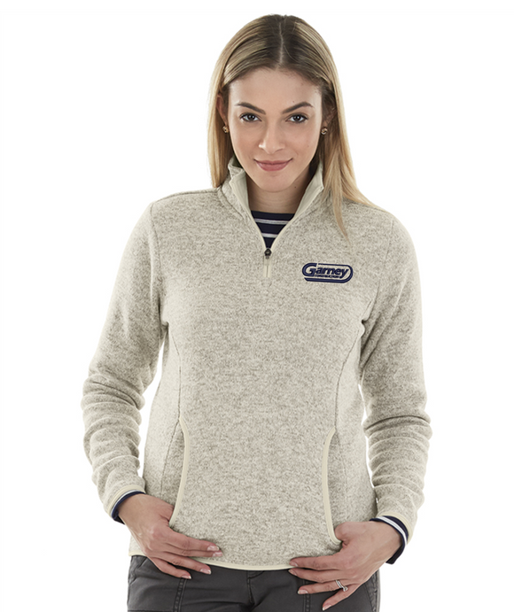 Charles River Women's Heathered Fleece Pullover