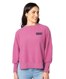 Charles River Women's Camden Spliced Crew Neck Sweatshirt
