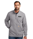 Carhartt® Midweight 1/4-Zip Mock Neck Sweatshirt