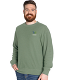 Charles River Unisex Lightweight Waffle Crew Neck Sweatshirt